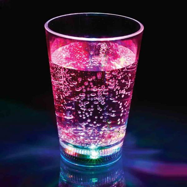 12oz light up tumbler Blinkende drinksglas