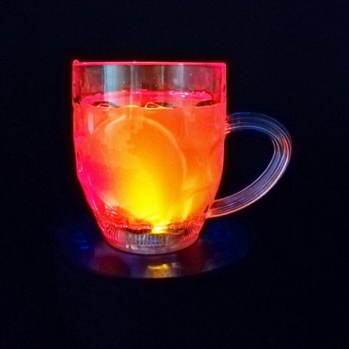 10oz led flashing beer glass cup