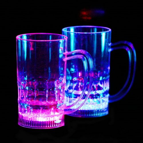 13oz led flashing beer tumbler