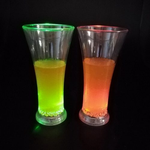 10oz Led plastic drinking juice glass