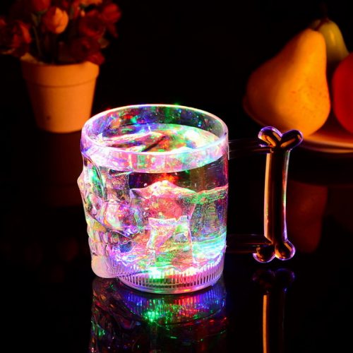 16oz Led SKULL MUG