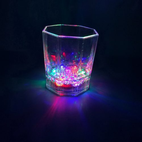 6oz flashing plastic led cup