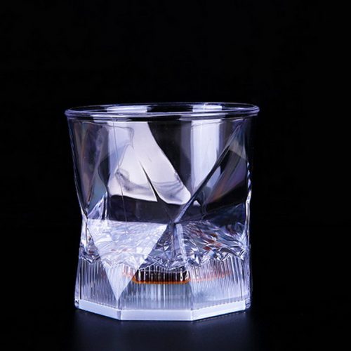 10oz Led liquid sensor plastic drinking whisky glass