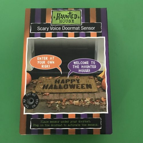 Halloween musical door mat sensor