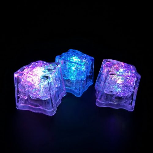 Led light up ice cube