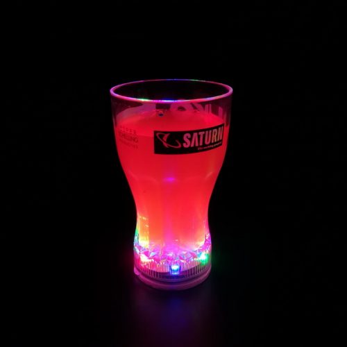 8oz led light up drinking tumbler coke glass juice cup