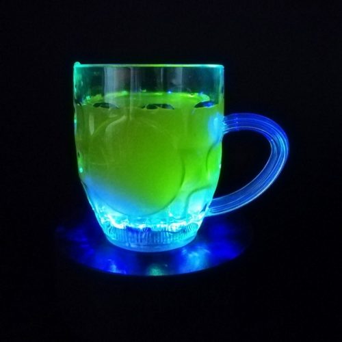 10oz led flashing beer glass cup