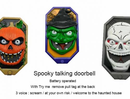 Video of Spooky talking doorbell