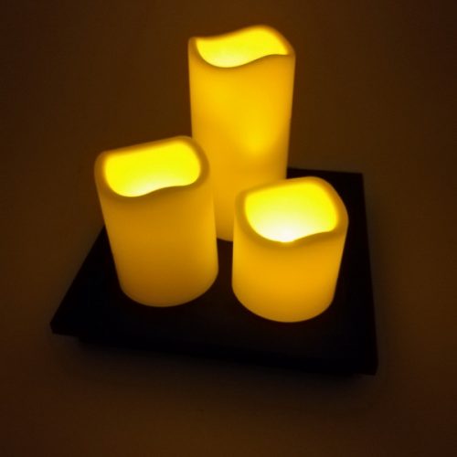 Led Candle Home Party Decorative Multicolor Battery Safety Dancing Flame Led Candle