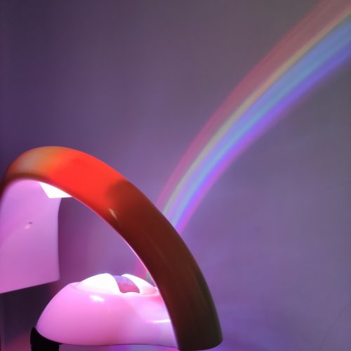 Rainbow Projector Room Night Light LED Color Lamp Magic Romantic Lights for Kids