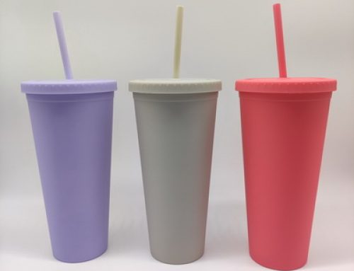 Video of 24oz Acrylic Studded Tumbler Cup With Straw and Lid