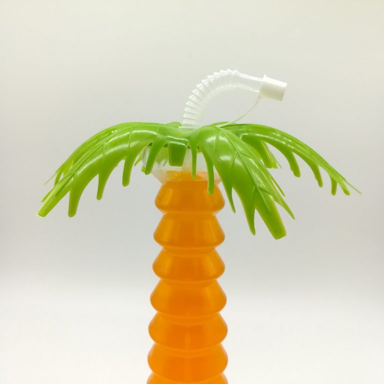 12oz Slush palm tree yard cup with lid with straw Party supplier of