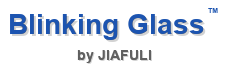 Blinking Glass by JIAFULI – LED Party Drinkware Logo